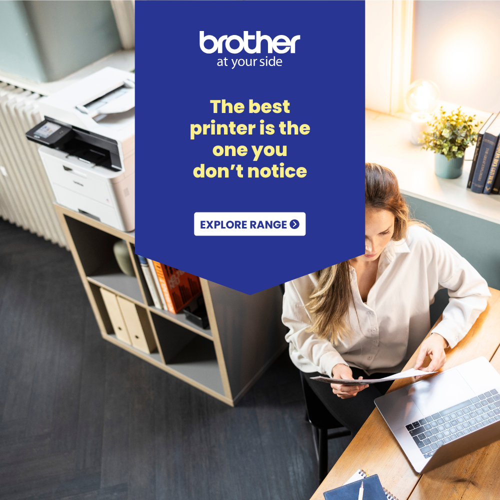 Brother home office printer range — the best printer is the one you don't notice