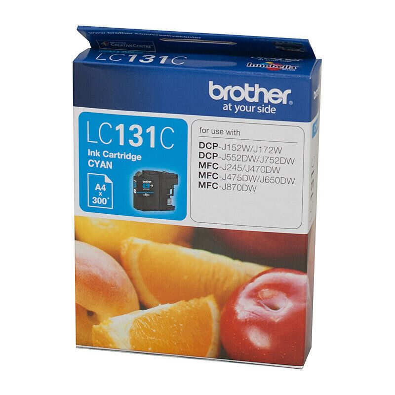 Brother LC131 Cyan Ink Cart — Auckland