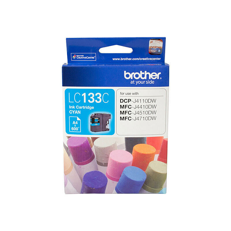 Brother LC133 Cyan Ink Cart — Auckland