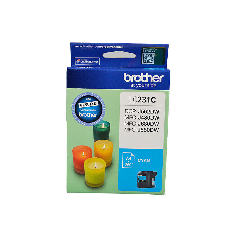 Brother LC231 Cyan Ink Cart — Auckland