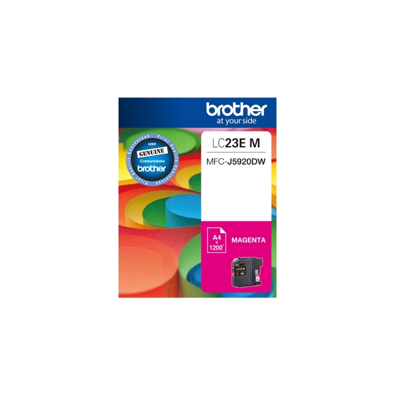 Brother LC23E Magenta Ink Cart — Auckland
