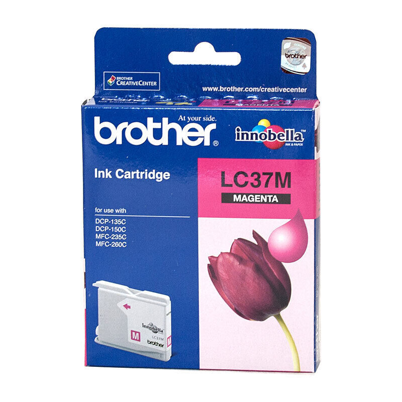 Brother LC37 Magenta Ink Cart — Auckland