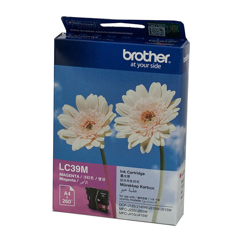 Brother LC39 Magenta Ink Cart — Auckland