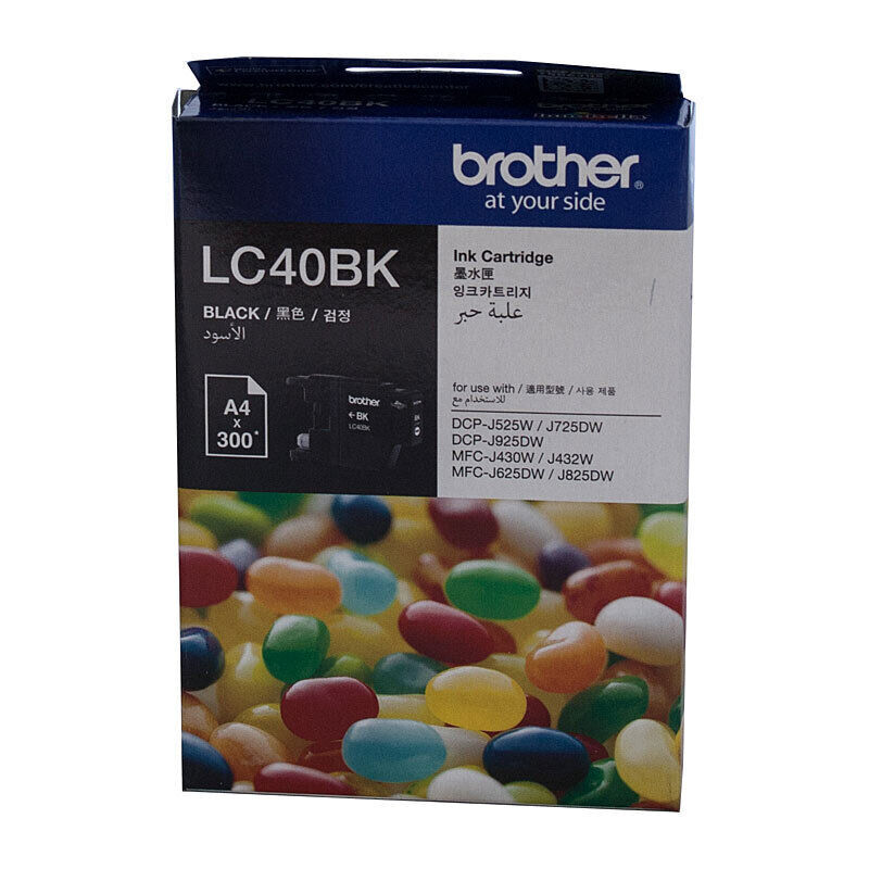 Brother LC40 Black Ink Cart — Auckland