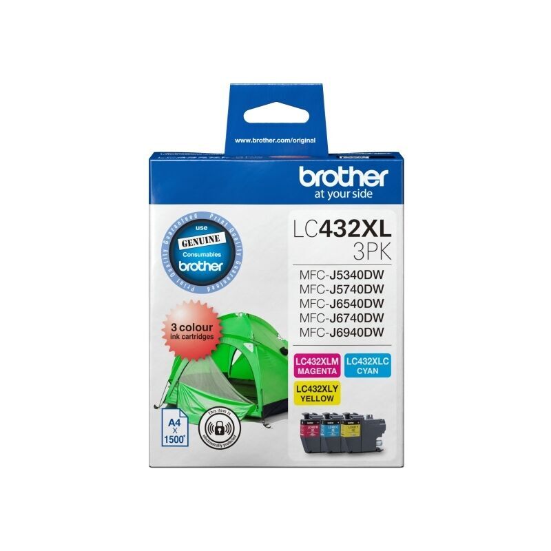Brother LC432 XL CMY Pack