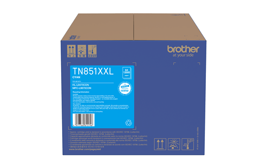 Brother TN851XXLC cyan Toner