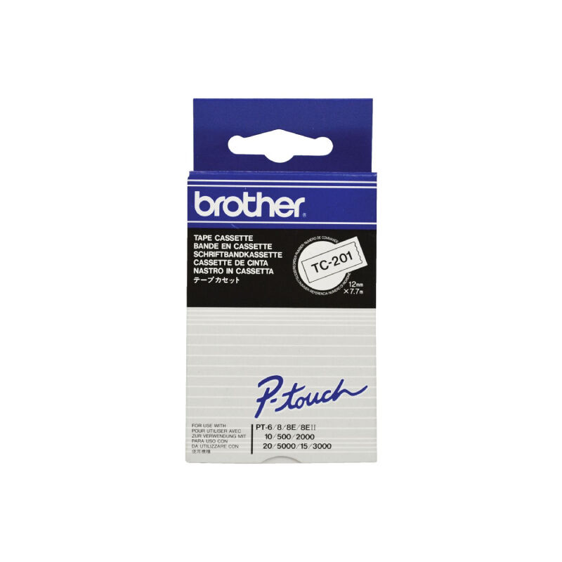 Brother TC201 Labelling Tape — Auckland
