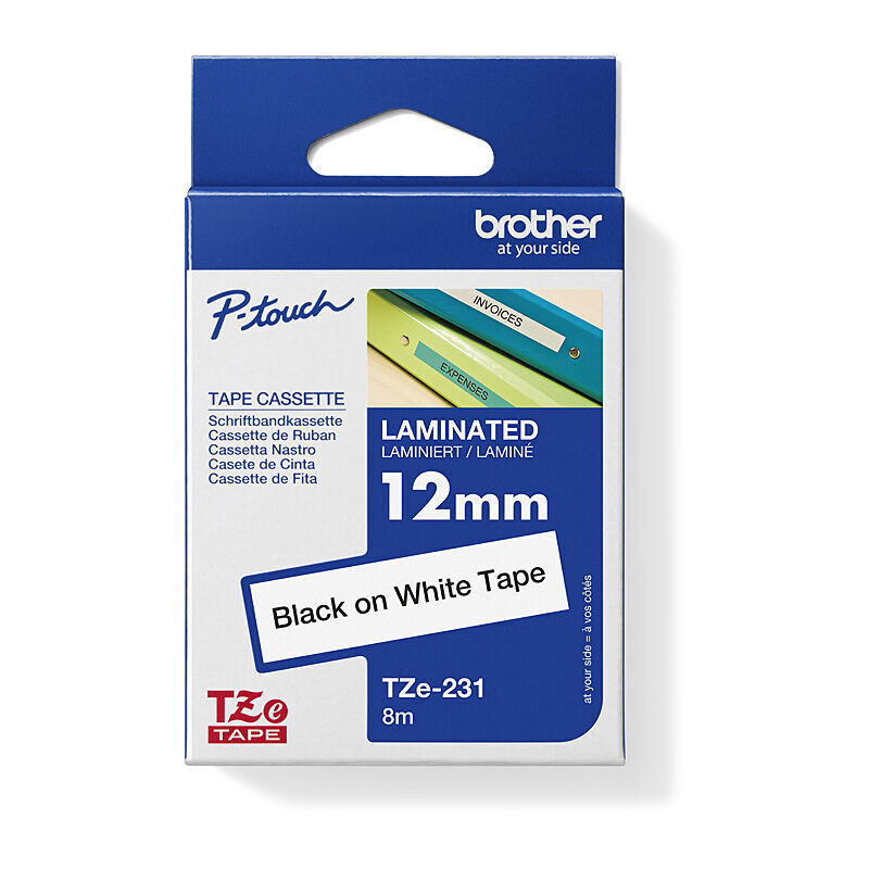 Label Tape TZe231 12mm — Auckland