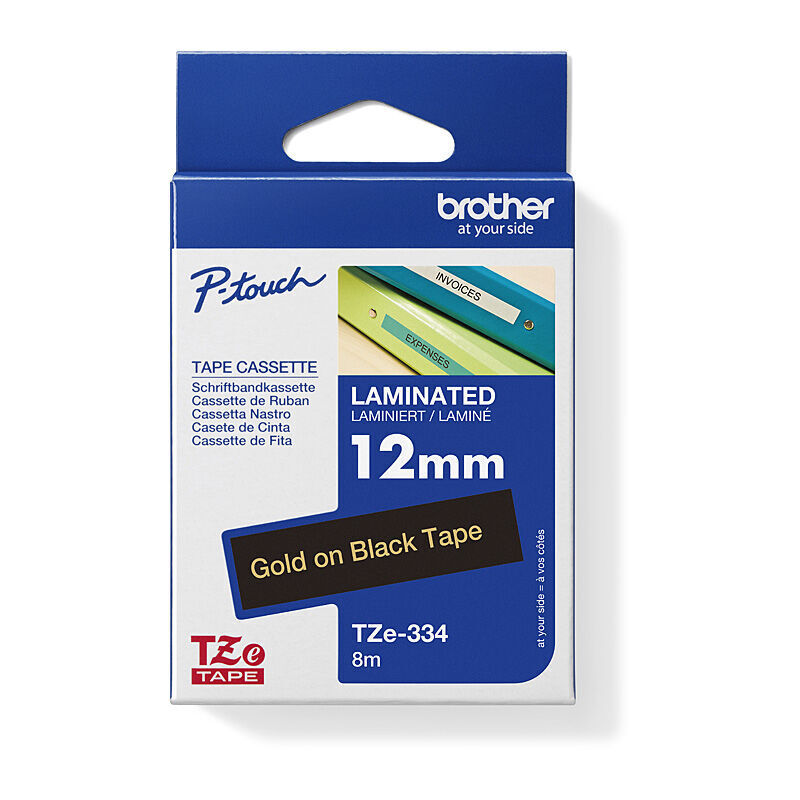 Brother TZe334 Labelling Tape — Auckland