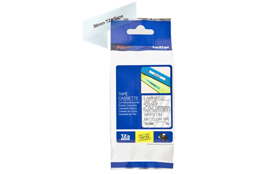 Brother TZEM65 Laminated Tape — Auckland