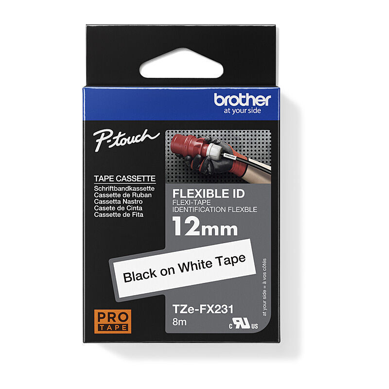 Brother TZeFX231 Flexible Tape — Auckland