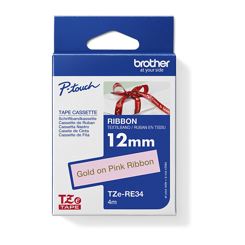 Brother TZeRE34 Labelling Tape — Auckland