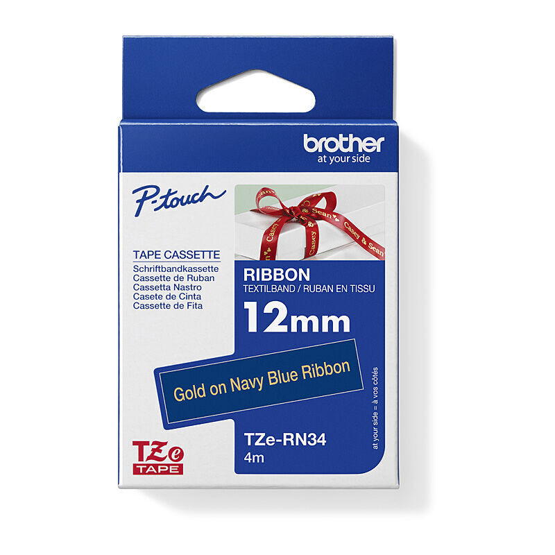 Brother TZeRN34 Labelling Tape — Auckland